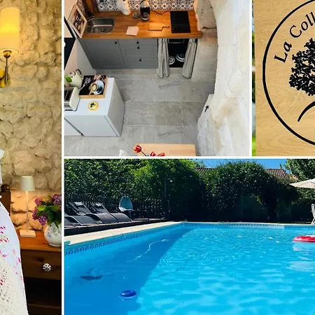 Entire With Swimming Pool Near Aubeterre Apartament Saint-Romain (Charente)
